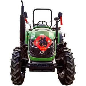 Kullanılmış traktör çiftlik Deutz Fahr 4wd 90hp tarım satılık küçük traktör uygular