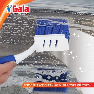 Balai à poussière Gala No Dust Floor avec poils synthétiques et éponge, ensemble de brosses et pelle anti-adhérentes - Product Image 4