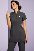 Tunique de beauté pour hommes, uniformes de spa et de salon de manucure, ensembles de blouses médicales, usage hospitalier, infirmière, qualité supérieure, haut de blouse de massage thaïlandais à un bouton