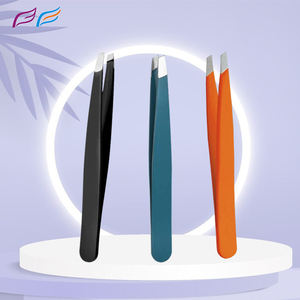 Pinzas de acero inoxidable para cosméticos al por mayor, pinzas de Etiqueta Privada, productos de belleza de color personalizado para mujeres de Bahasa Pro - Product Image 1