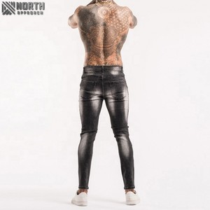 2025 chaud en gros Logo personnalisé hommes de haute qualité léger Denim pantalon décontracté Sport Style pour été hiver automne pour - Product Image 2