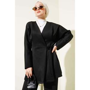 Ensemble de 2 pièces de plongée avec coutures à la taille noir - Product Image 1