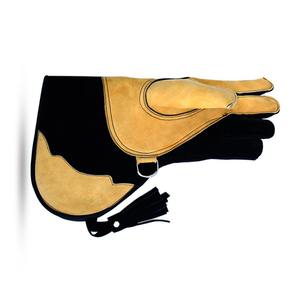 Guantes de Cetrería de Cuero Vacuno Suave |   Guantes de Doble Capa para el Manejo de Aves, Protección para Mascotas, Entrenamiento de Águilas - Product Image 1