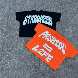 Custom Printed Logo Design Screen Printed Black Color <b>T</b> <b>Shirts</b> and Panel Trouser for Men's <b>Winter</b> Casual Wear Plus Size - Product Image 4