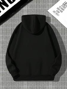 Sudadera con Capucha Personalizada para Hombre, Invierno, con Estampado Personalizado, Forro Polar Transpirable de Algodón/Poliéster, Colores y Logotipos Personalizados - Product Image 3