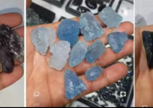 Calidad aguamarina gema cruda gemas sin forma 10 a 20mm aproximadamente para mujeres verano macramé fabricación de joyas para la fabricación de joyas de piedras preciosas - Product Image 5