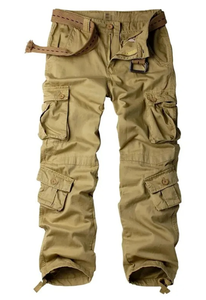 Nouveau pantalon cargo personnalisé imprimé en 3D pour hommes 100% coton biologique pantalon pour hommes à séchage rapide tendance jogger d'été multi-poches - Product Image 4