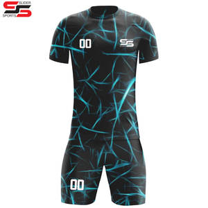 เสื้อเจอร์ซีย์ฟุตบอลพิมพ์ลายเสื้อเจอร์ซีย์ทีมฟุตบอลของประเทศไทยแห้งเร็วเสื้อเจอร์ซีย์สำหรับเยาวชนเครื่องแบบฟุตบอล - Product Image 1