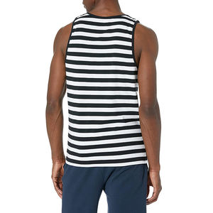 New Stylish <b>Stripes</b> Design Men's Clothing Summer <b>Tank</b> <b>Tops</b> Sweat Absorbing Quick Dry Feature New Style <b>Tank</b> <b>Top</b> Male - Product Image 3