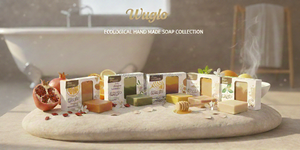 Savon antiseptique artisanal Wuglo NATURAL 125 grammes, à base de plantes, lait d'ânesse, lait de chèvre, aloe vera, huile d'olive, charbon actif pour peaux grasses/sèches - Product Image 6