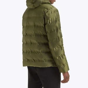 Chaqueta Impermeable para Hombre High Street 2025, Chaqueta de Invierno Personalizable con Cuello Alto y Capucha, Servicio OEM de Pakistán - Product Image 2