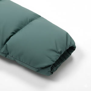 Blouson d'hiver matelassé vintage surdimensionné personnalisé 2026 pour homme, en polyester imperméable, rembourré, avec logo sur le devant - Product Image 5