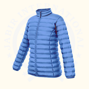 Veste matelassée d'hiver unisexe pour hommes et femmes, style ample et épaissi avec impression de logo personnalisé, fermeture à glissière, caractéristique imperméable - Product Image 5