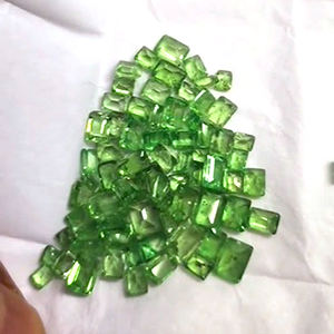 569 piezas de Tsavorita natural 3mm a 7mm faceta octogonal ovalada 170 Cts lote Iroc venta calidad piedras preciosas sueltas corte US $850 para todos - Product Image 4