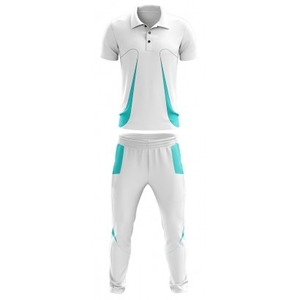 Los uniformes de cricket de poliéster 100% teñidos lisos de alta calidad más vendidos, diseño de Jersey personalizado, logotipo de marca, nombre del equipo ligero - Product Image 2