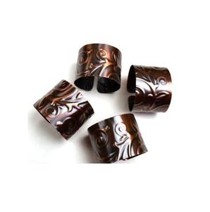 Servilletero de cobre más vendido último tamaño personalizado 100% servilletero de cobre de diseño martillado Real precio más bajo - Product Image 1