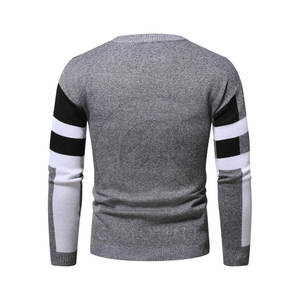 Respirant à manches longues Pull hommes pull tricoté mode doux épais vêtements d'hiver pull tricoté - Product Image 2