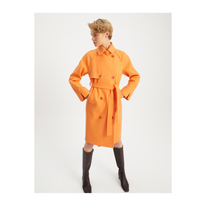 Gabardina elegante YUN KARISIM para mujer Kusak detallada Kaban - Product Image 5