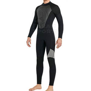 <b>Men's</b> Comfort Style 100% Polyester Wet Suit Long Sleeve with Breathable & Comfortable Design Solid Color-Sustainable <b>Wetsuit</b> - Product Image 2