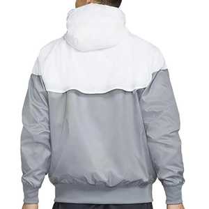 Veste coupe-vent en nylon durable pour homme Style streetwear à capuche zippée légère pour un confort et une polyvalence ultimes - Product Image 2