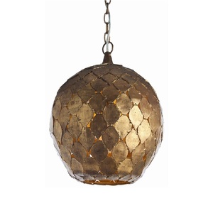 Lampe murale en métal à finition or Antique, Design de découpe de feuille métallique, pour salon, à vendre - Product Image 1