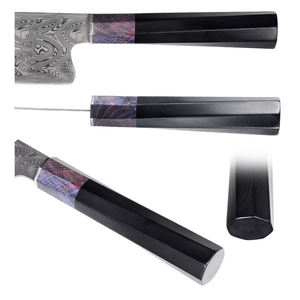 มีดเชฟเหล็กดามัสกัสคมมีดเชฟดีไซน์คลาสสิกงานตามสั่ง - Product Image 6