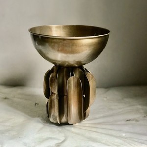 Jardinière en métal Pot de fleur fer laiton antique tailles idéal décor à la maison idéal pour les plantes d'intérieur Pot en métal - Product Image 4