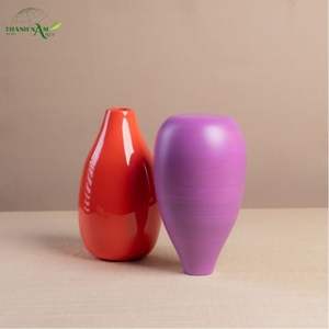 Jarrón de Mesa Art Deco Enrollado de Bambú Hecho a Mano y Personalizable - Decoración Ecológica y Duradera de Thanh Nam Arts JSC - Product Image 6