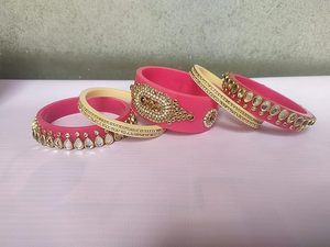 กำไลเรซิ่นทำมือสำหรับผู้หญิง สีสันสดใส น้ำหนักเบา เครื่องประดับแฟชั่นสำหรับสวมใส่ทุกวัน ชุดกำไลเรซิ่นทันสมัยในราคาประหยัด - Product Image 6