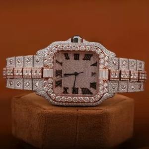 Relojes de Pulsera de Lujo con Diamantes Moissanite y Diseño Premium para Hombre, Ideales para Ocasiones Especiales, a los Mejores Precios - Product Image 1