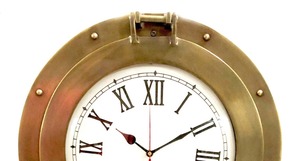 Antique Fnish Laiton Hublot Marine Navire Hublot Horloge Nautique Horloge Murale Décor À La Maison Tenture Horloge Nautique Pirate Thème - Product Image 3