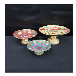 ชุด2ชามช็อคโกแลตที่ทันสมัยพิมพ์ลายดอกไม้ขัดเงาเป็นมิตรกับสิ่งแวดล้อมหรูหราสำหรับงานปาร์ตี้ขายส่งและซัพพลายเออร์ - Product Image 2