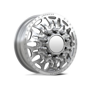 Jantes en aluminium forgé robustes à double paroi, 22-30 pouces, 24x12 26x14, avec enjoliveurs flottants, jantes de camion, jantes tout-terrain - Product Image 1