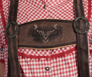 Alta calidad tradicional hombres mujeres Kniebund Trachten Lederhosen - Oktoberfest ropa-bávaro - Product Image 4