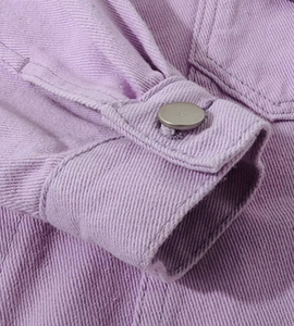 Trending Design Denim Jacket Casual <b>Outwear</b> with two light colors Button up Denim <b>Coat</b> for Boys & <b>Girls</b> - Product Image 6