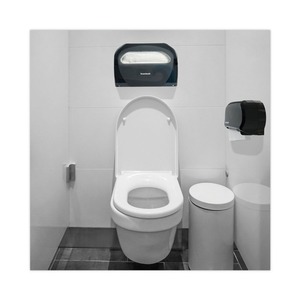 Papier toilette en rouleau jumbo Boardwalk 1 pli, résistant et doux, jetable dans les fosses septiques - 96 rouleaux/carton, blanc - Product Image 6