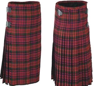 Falda escocesa de tartán Tallas para niños y adultos Faldas escocesas 100 Varios tartán Highland Dress Falda Faldas escocesas de tartán - Product Image 1