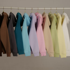 Venta al por mayor sudaderas con capucha Unisex pulóver peso pesado 100% algodón personalizado sudaderas con capucha bordado Logo en blanco hombres sudaderas con capucha DDP envío - Product Image 1