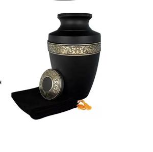 Brass Metal Cremation Urn Set of 5 for Funeral Supplies for Adult <b>Ashes</b> <b>Keepsake</b> Urns Pet Urns to Save Memory - Product Image 4