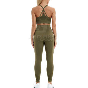 Conjunto de Yoga para Mujer de Última Moda, Venta Directa de Fábrica, Conjunto de Yoga para Mujer de Alta Calidad - Product Image 4