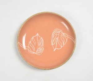 Bol plat en bois de pêche émaillé à la main créatif bas quantité minimale de commande fabricant grossiste vente directe en usine - Product Image 3