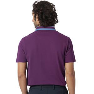 Golf de luxe pour hommes pour chemises Solide Séchage rapide Performance Logo personnalisé Tissu polaire de haute qualité à manches courtes Personnalisable - Product Image 3