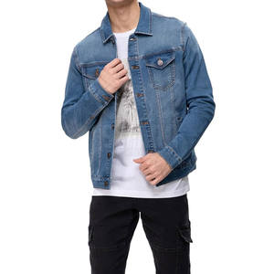 Vêtements de mode Meilleure vente Veste en jean robuste pour hommes Veste d'hiver en jean coupe-vent durable - Product Image 4