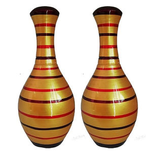 Florero de sala de estar Florero de porcelana de cerámica Florero de piso Jarrones decorativos hechos a mano Mesa - Product Image 3