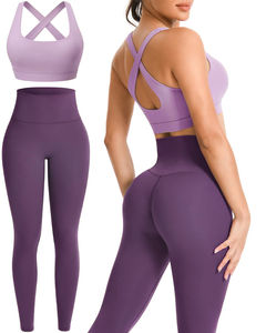 Fitness Sling Nude Yoga Ropa Conjunto Fit Gym Wear Mujeres Conjuntos Entrenamiento Tecnología de secado rápido y para entrenamiento Yoga Correr al aire libre - Product Image 1