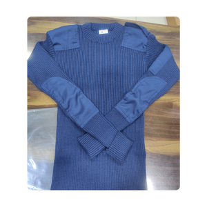 Suéter de Lana de Manga Larga para Guardia de Seguridad, Uniforme de Invierno Cálido para Hombre, Ropa de Trabajo Resistente - Product Image 4