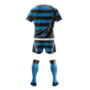 Uniformes de Rugby de poliéster 100% de alta calidad BSCI, ropa deportiva transpirable en estilo sublimado, conjunto que incluye camisetas de Rugby - Product Image 2