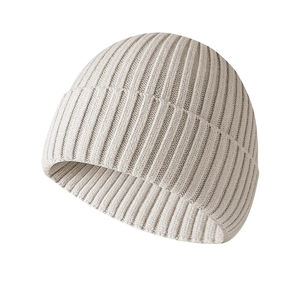 Bonnets de qualité supérieure Logo personnalisé vierge multicolore doux chaud chapeau d'hiver en tricot bonnet personnalisé bonnet au prix de gros - Product Image 2