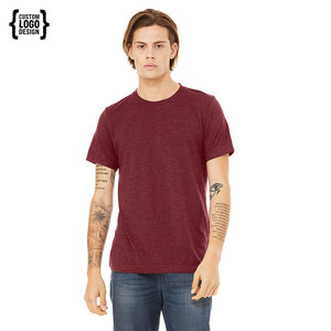 T-shirt de gros pour hommes Active Cotton CVC Stretch Breathable Soft T Shirt Respirant - Product Image 1