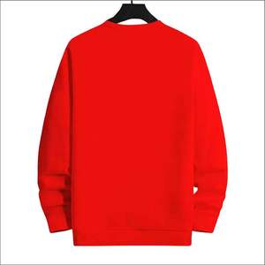 Sweat-shirt confortable à col rond et manches longues pour homme, 100 % coton molletonné, écologique, nouvelle collection automne 2025, vente en gros - Product Image 6